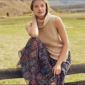 Anthropologie Angel of North Sleeveless Sweater
